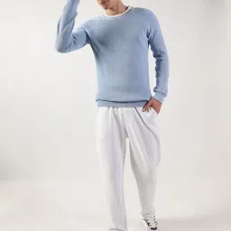 Thomas Scott Blue Cotton Regular FitSweatshirt image 4