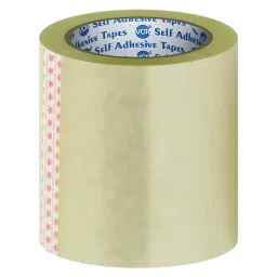 VCR 65 m x 144 mm Biaxially Oriented Polypropylene Self Adhesive Transparent Cello Tape, 8 Rolls Per Pack-picture-25