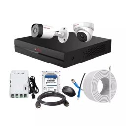 CP PLUS CCTV Combo Kit 2.4 MP Full HD Audio Indoor & Outdoor with 4 Channel DVR 1 Dome, 1 Bullet Camera, 4 Channel SMPS, 70 m Cable 1 TB HDD & Connectors-picture-45