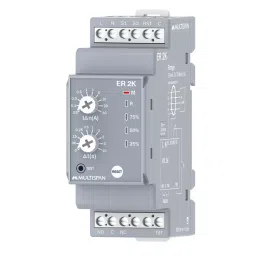 Multispan 100 to 270 V AC/DC Earth Leakage Relay, ER-2K image 3
