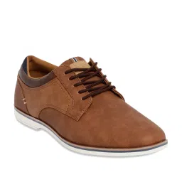 Aldo Men's Cognac Derby Shoes image 2