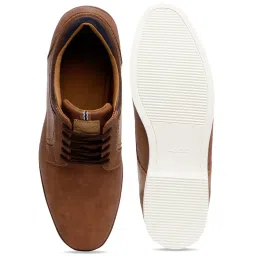 Aldo Men's Cognac Derby Shoes image 3