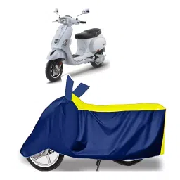 Auto Pearl Two Wheeler Cover for Vespa SXL 150 BS6 - Yellow, Blue-picture-13