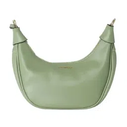 Van Heusen Green Solid Medium Sling Handbag-picture-17