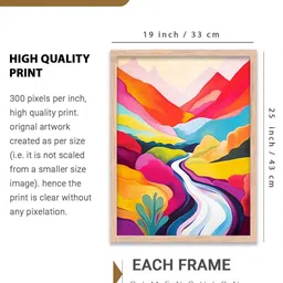 WALLLANE Brown Wood Wall Art image 3