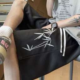 kpop Men Graphic Printed Regular Fit Knee Length Shorts image 4