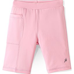Pine Active Super Stretch & Breathable Knee Length Cycling Shorts - PInk-picture-7