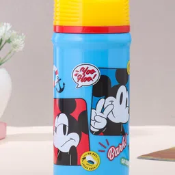 Disney by Gluman Disney Mickey Twisty Water Bottle with Flip Top Closure - 390 ml-picture-25