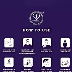 SUBHUSHA Kids Pack Of 2 3 Layer Cartoon Outdoor Mask image 5