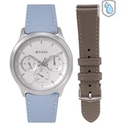 Titan Men Leather Straps Analogue Watch NQ90125SL03-picture-25