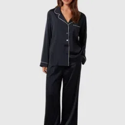 Forever New Navy Night Sky Relaxed Fit Pyjama Sets-image-6