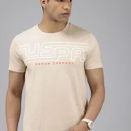 U.S. Polo Assn. Denim Co. Brand Logo Printed Pure Cotton Slim Fit T-shirt-picture-46