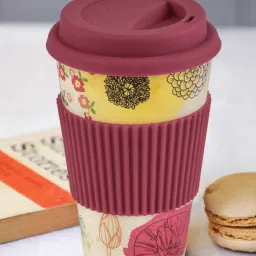 Freelance Red Bamboo Set of 1 Mugs image 1