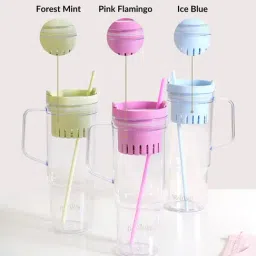 Nestasia Ice Blue Fruit Infuser Water Bottle With Straw And Leakproof Lid 1300 ML-picture-28