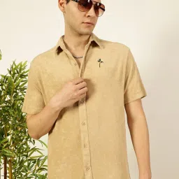 Thomas Scott Beige Relaxed Fit Shirt image 1
