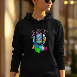 Dagcros Girls Printed Hooded Sweatshirt-picture-30