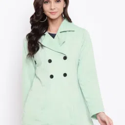 Belle Fille Sea Green Regular Fit Jacket-picture-17