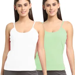 Friskers Multicolor Slim Fit Camisole-image-97