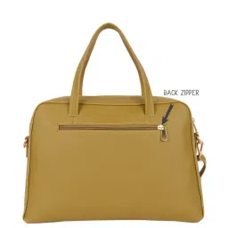 Baggit Green Solid Medium Handbag image 3