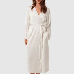 Forever New White Stardust Relaxed Fit Robe-picture-5