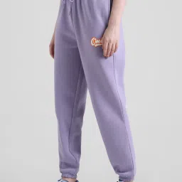 Only Lavender Relaxed Fit Mid Rise Joggers image 3