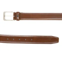 Van Heusen Brown Casual Leather Belt for Men image 3