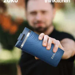 Zoku Blue Stainless Steel Travel Mug (0.355 L)-picture-25