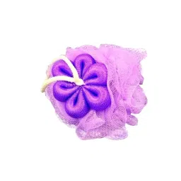 Assorts LOOFAH Single Design Flower Sponge Scrubber Mesh for Cleaner, Healthier & Glowing Skin-picture-49