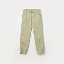 Fame Forever by Lifestyle Boys Grey Regular Fit Woven Joggers-picture-4