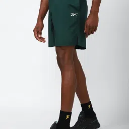 Reebok Green Regular Fit Sports Shorts image 3