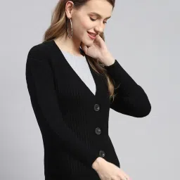 Monte Carlo Black Self Design Cardigan image 3