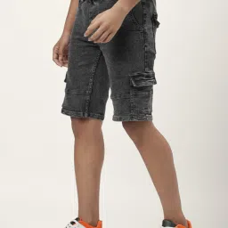 Coolsters by Pantaloons Kids Grey Cotton Regular Fit Shorts image 3