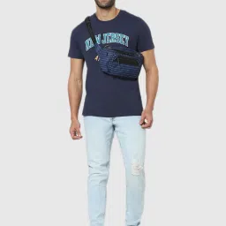 celio celio* Light Blue Slim Fit Lightly Washed Jeans image 5