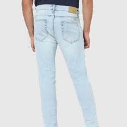 celio celio* Light Blue Slim Fit Lightly Washed Jeans image 2