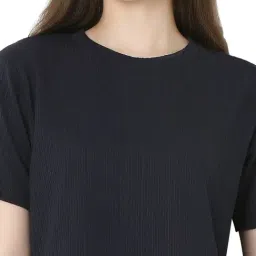 Smarty Pants Navy Blue Cotton Pyjama Set image 5