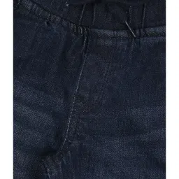 allen solly junior Allen Solly Kids Navy Solid Jeans image 3