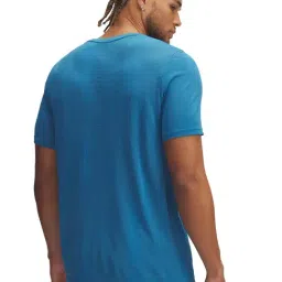 Under Armour Blue Seamless Vanish Slim Fit T-Shirt image 2