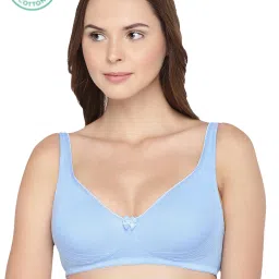 Inner Sense Black & Blue Full Coverage Bra - Pack of 2 image 4