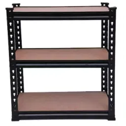 Blue Boy 36x36x15 Inch 3-Shelves Black Multipurpose Boltless Rivet Rack BB363615BW_3-image-49