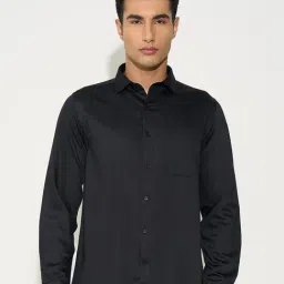 Peregrine By Pantaloons Black Beauty Regular Fit Shirt-image-61