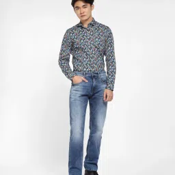Jack & Jones Multicolor Slim Fit Printed Cotton Shirt image 5