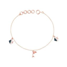malabar gold and diamonds Malabar Gold & Diamonds 18k Rose diamond Loose Bracelet-picture-37