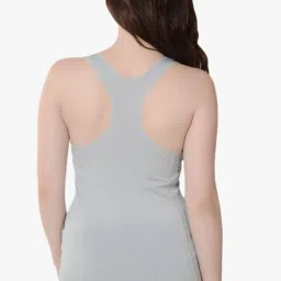 Da Intimo Grey U Neck Tank Top image 2