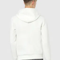 celio celio* White Full Sleeves Hooded Sweatshirt image 2