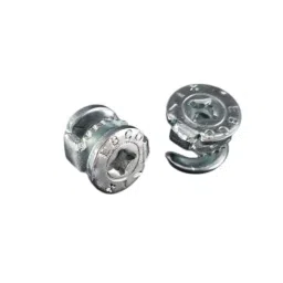 Ebco Steelfix Housing V Zinc White Finish, Diameter 15 mm and Height 13.15 mm, SF18-V (Pack of 100) image 3