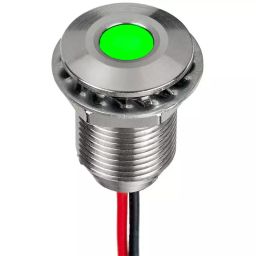 IDEC Q Series LED and Indicator Light with 10 mm Mounting Hole Dia, Q10F5SXXHG12E-picture-0