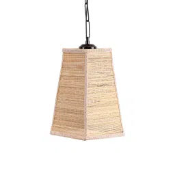 Tucasa NTU-292 Natural Bamboo Hanging Light (Beige) image 3
