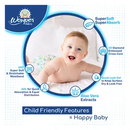 Wowper Fresh Pant Style Diaper NB/XS - 80 Pieces image 2