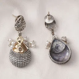 JAYPORE Geometric Drop Earrings image 3