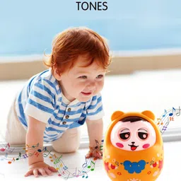 fab n funky Eye Blinking Roly Poly-Orange image 5